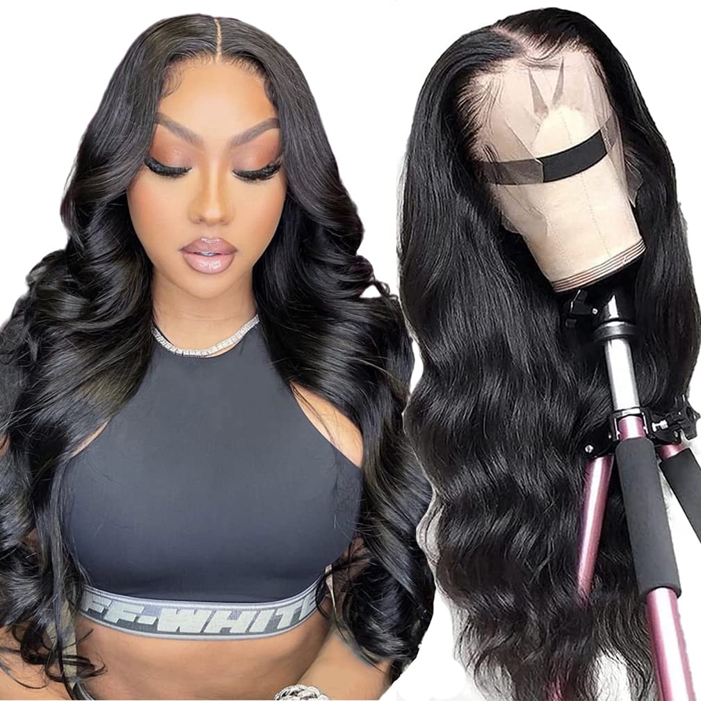 13x4 Body Wave Lace Frontal Human Hair Wig 180% & 210% Density
