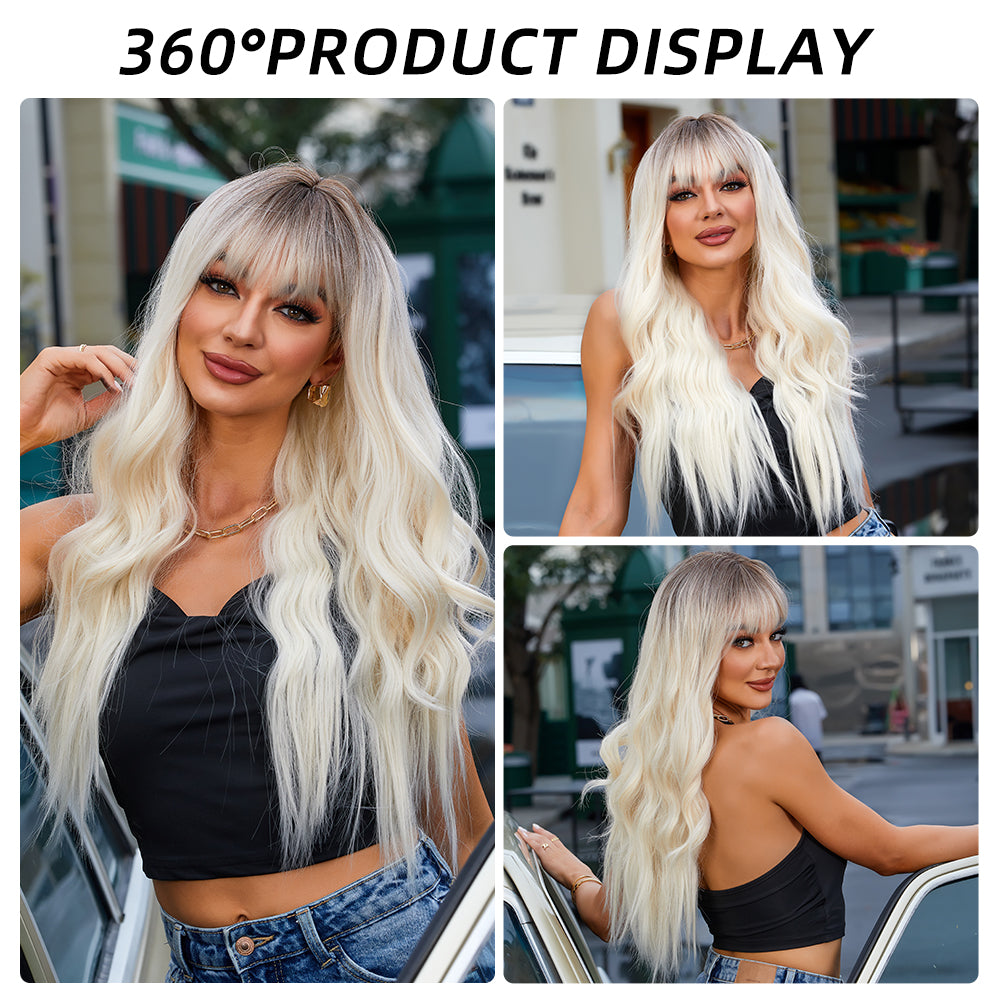26 inches Wavy long Fashion Wig LC8008