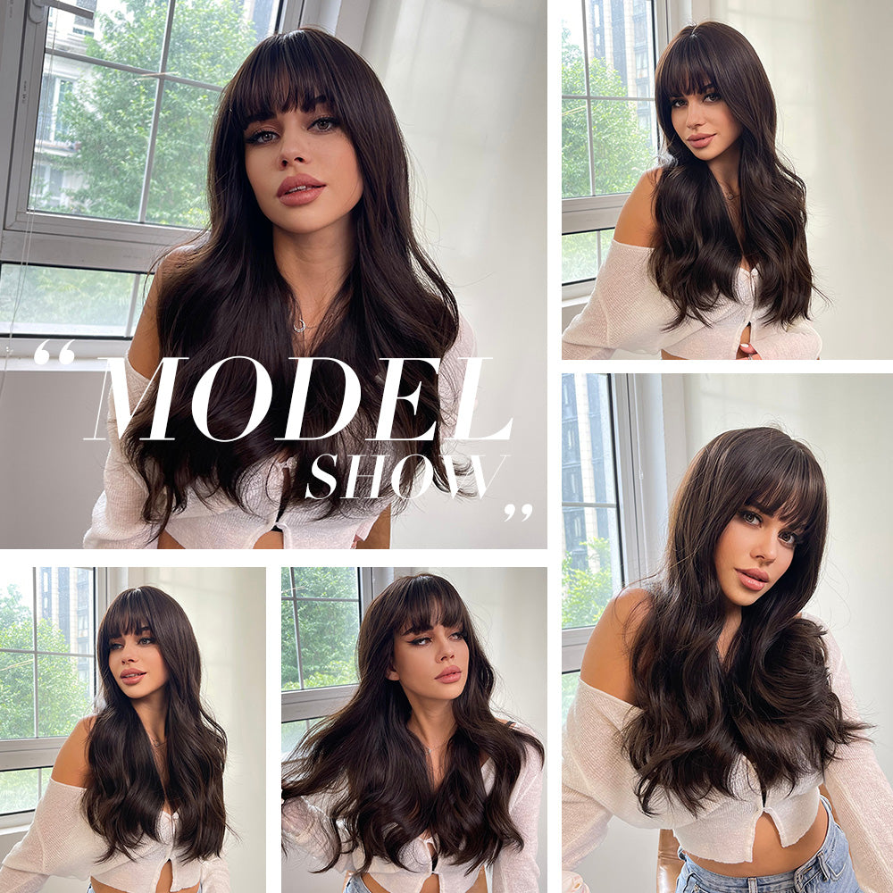 Delivery From US | 26 inches Natural Wave Long Fashion Wig LC226-2