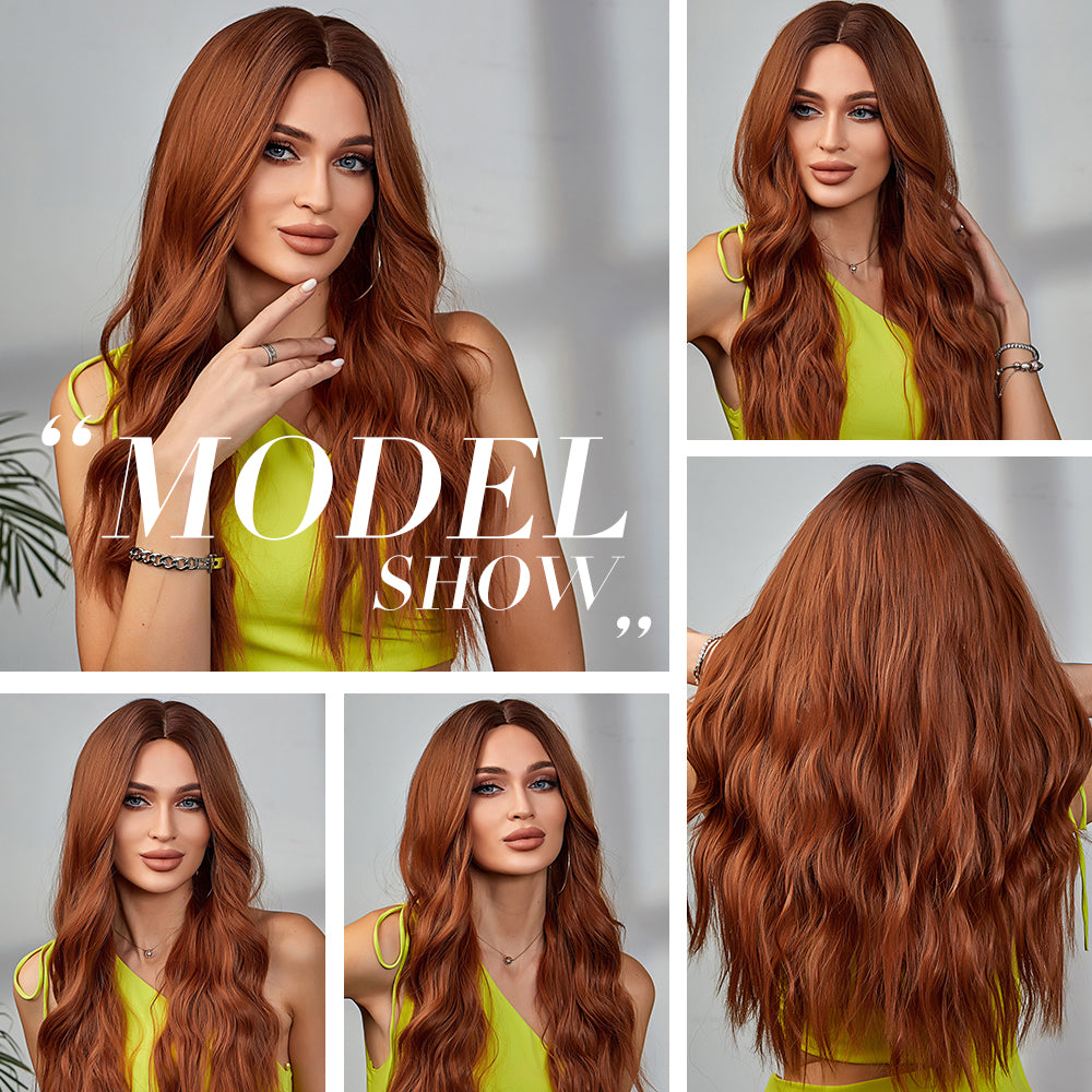 26 inches Wavy Long Fashion Wig LC9007