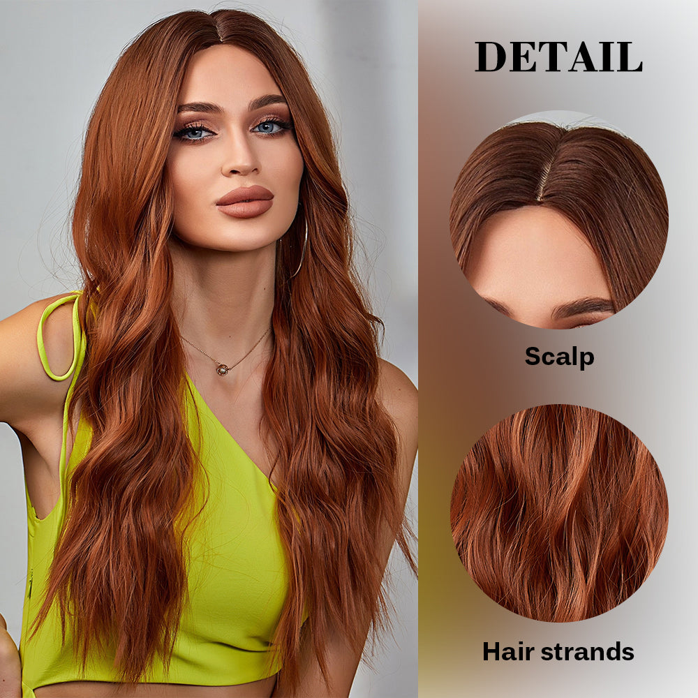 26 inches Wavy Long Fashion Wig LC9007