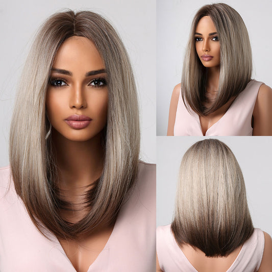 Delivery From US | 16 inch Gray Bob Wigs for Women MA2010-1