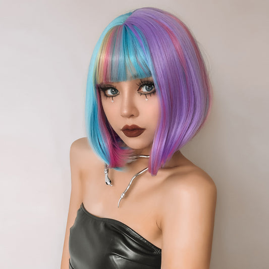 12 Inch Colorful Short BOB wigs for Women SS178-1
