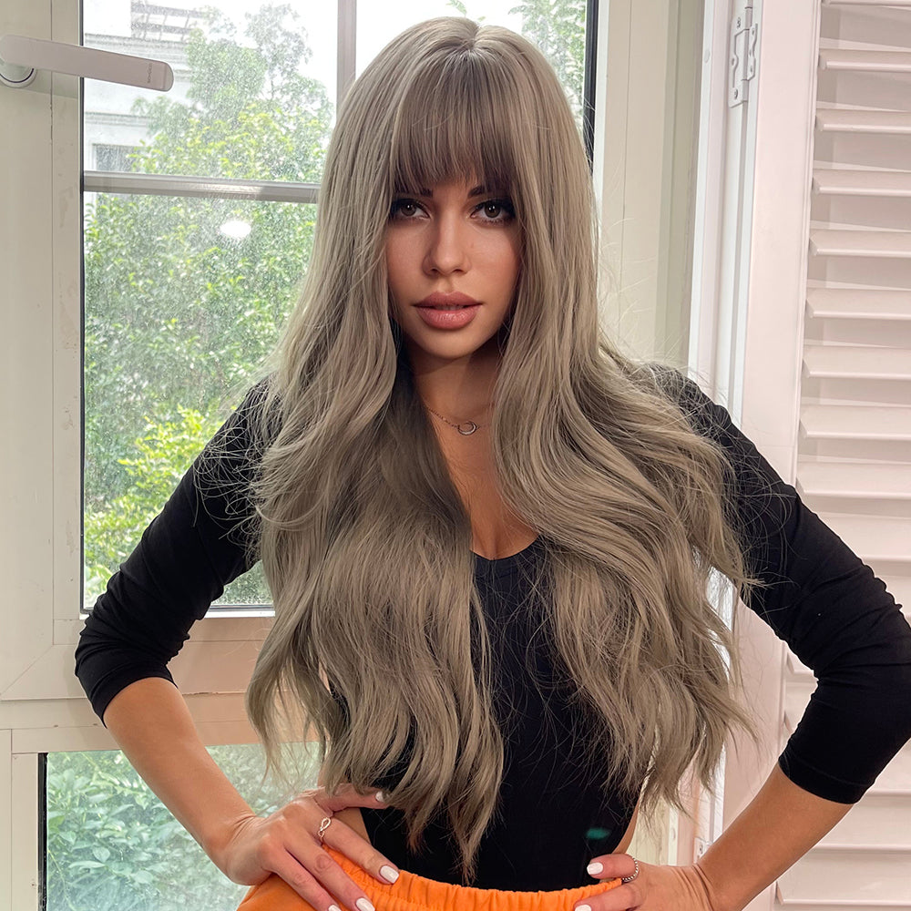 26 inches Natural Wavy Long Fashion Wig LC6125