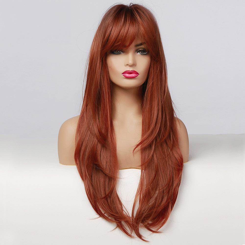 26 inches Natural wave Long Fashion Wig LC015