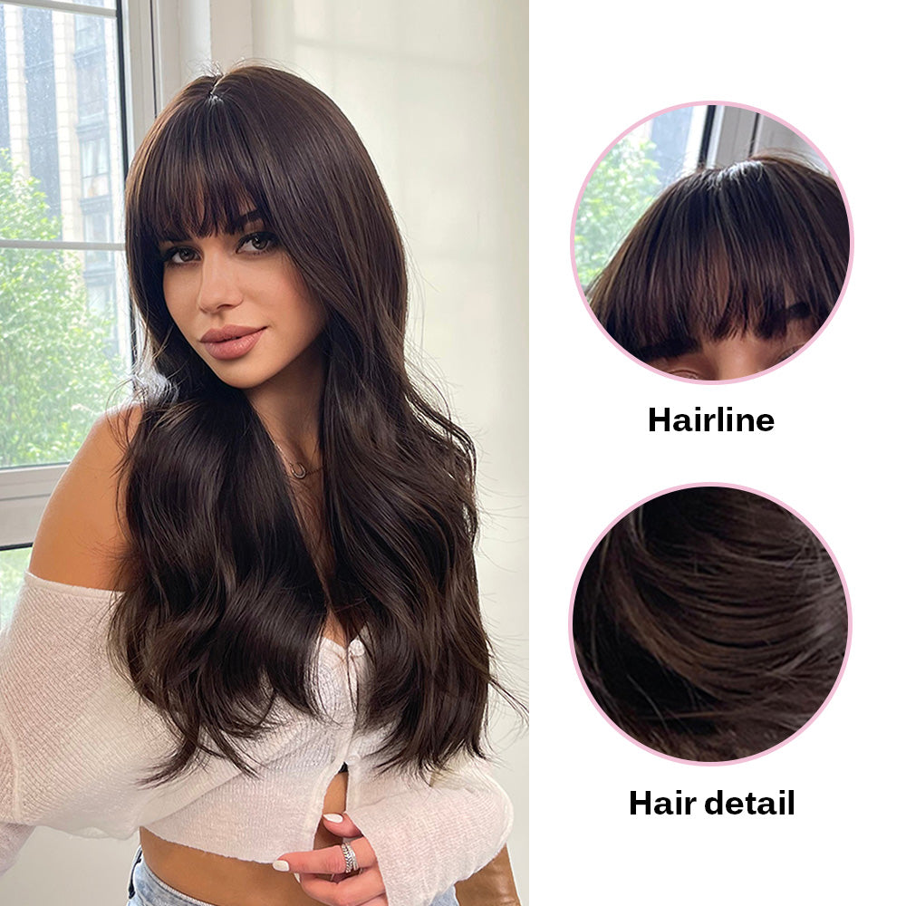 Delivery From US | 26 inches Natural Wave Long Fashion Wig LC226-2