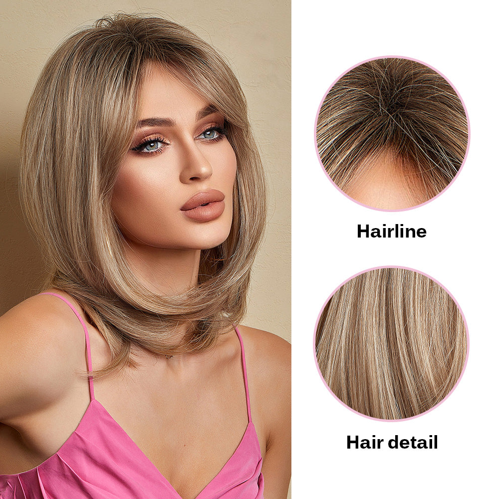 26 inches Natural straight short Fashion Wig LC9021