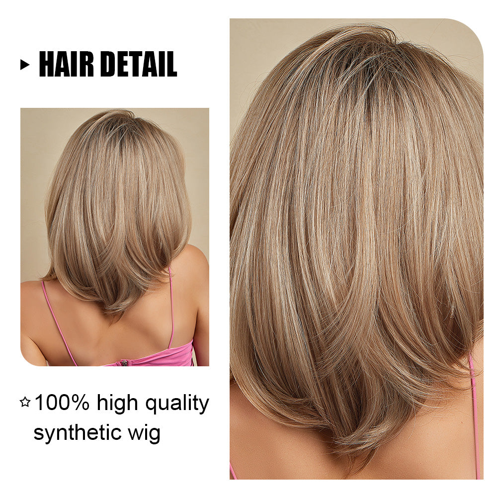 26 inches Natural straight short Fashion Wig LC9021