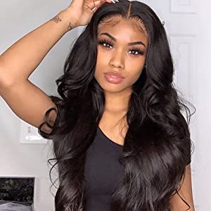 13x4 Body Wave Lace Frontal Human Hair Wig 180% & 210% Density