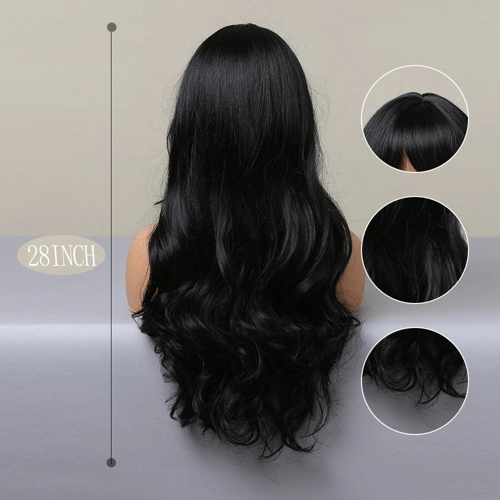 26 inches Natural Wavy Long Fashion Wig LC344