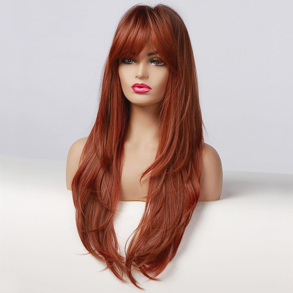 26 inches Natural wave Long Fashion Wig LC015