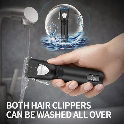 LM-2033 Hair Clippers Cordless Hair Trimmer Electric Barber Clippers