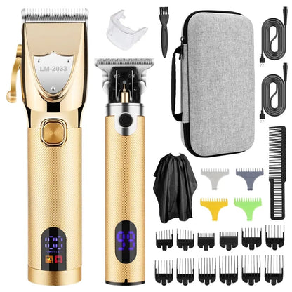 LM-2033 Hair Clippers Cordless Hair Trimmer Electric Barber Clippers