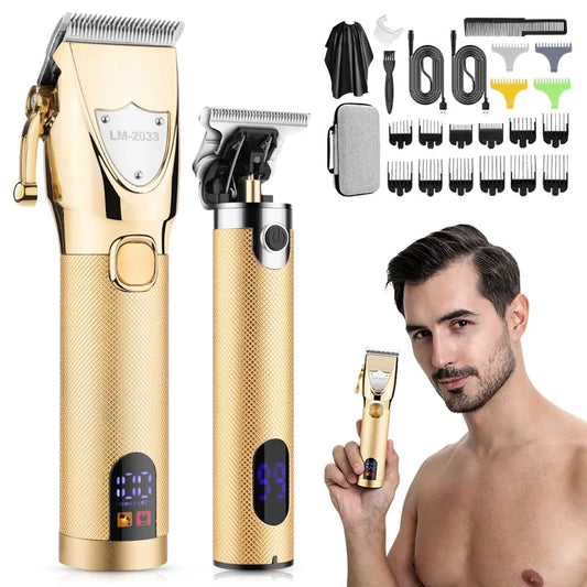 LM-2033 Hair Clippers Cordless Hair Trimmer Electric Barber Clippers