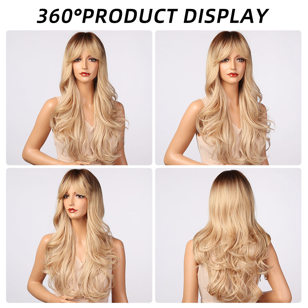 26 inches Natural wave Long Fashion Wig LC5203