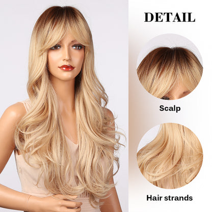 26 inches Natural wave Long Fashion Wig LC5203