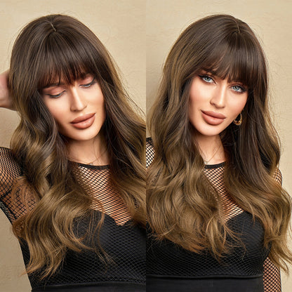 26 inches Natural Wavy Long Fashion Wig LC226-3