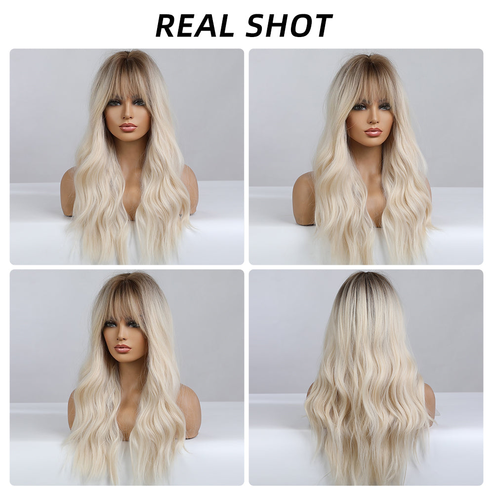 26 inches Wavy long  Fashion Wig LC8008