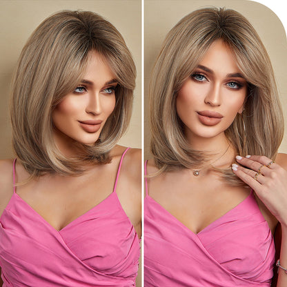 26 inches  Natural straight short Fashion Wig  LC9021