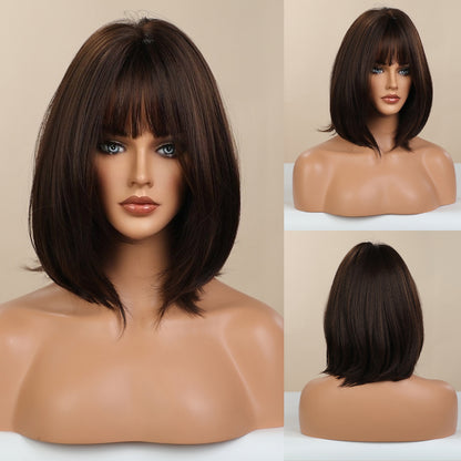 14 inches Natural crul short Fashion Wig LC8002