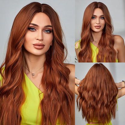 26 inches  Wavy Long Fashion Wig LC9007