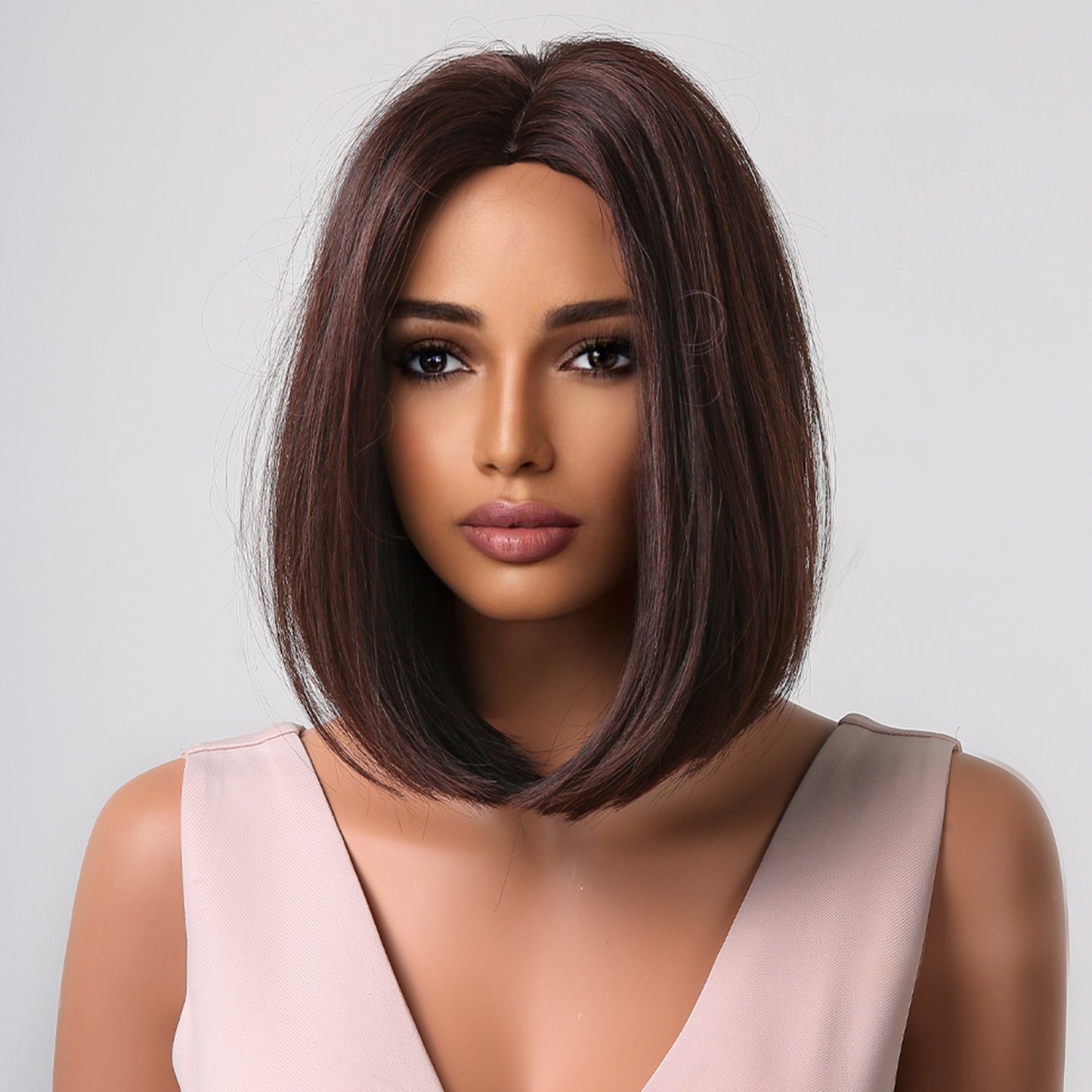 Delivery From US | 12 inch Dark Brown Bob Wigs for Women MA2009-1