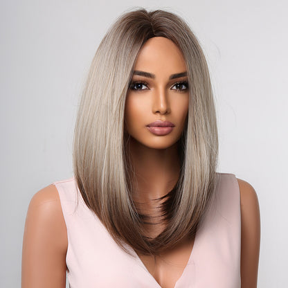 Delivery From US | 16 inch Gray Bob Wigs for Women MA2010-1