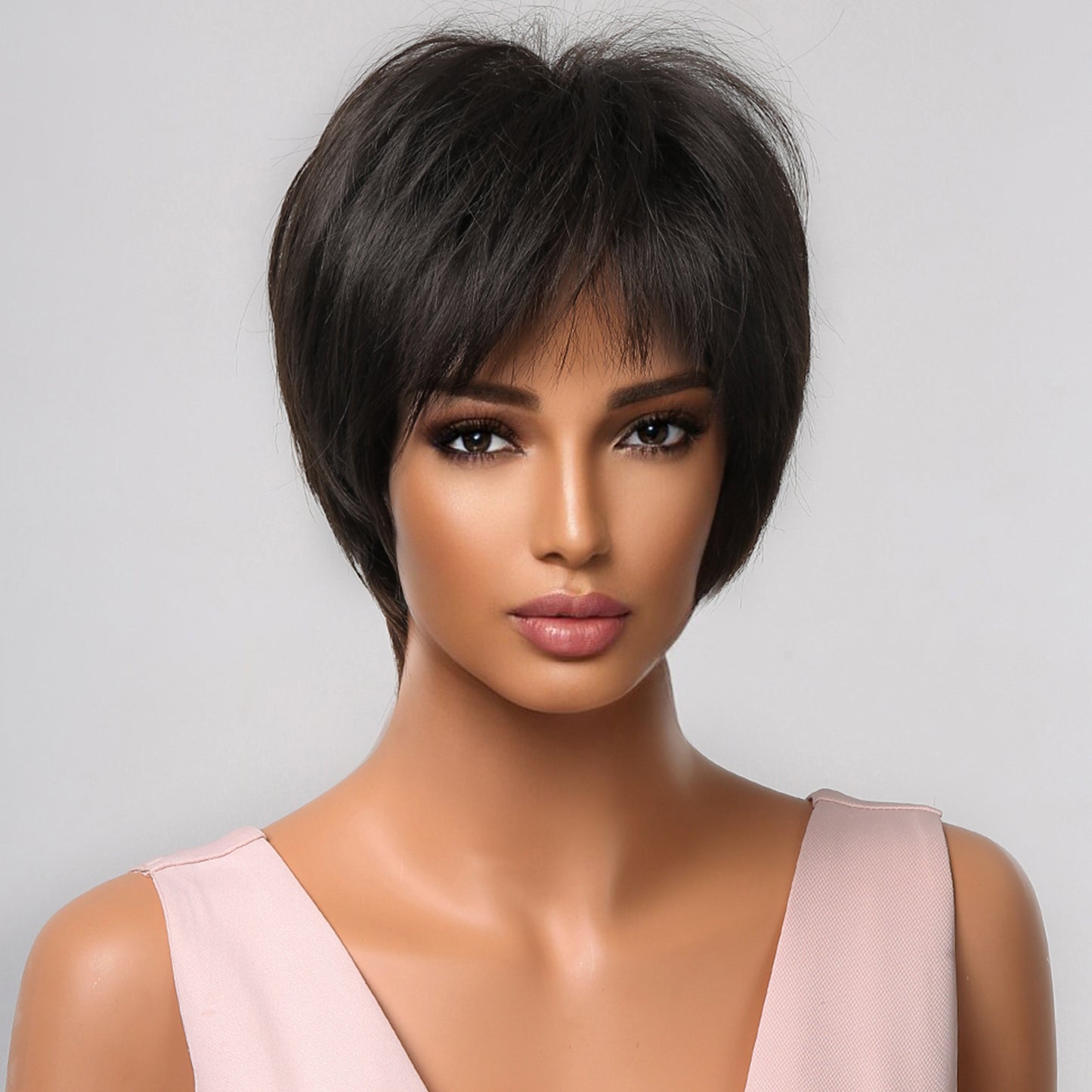 Delivery From US | 10 inch Black Pixie Cut for Women MA2020-1