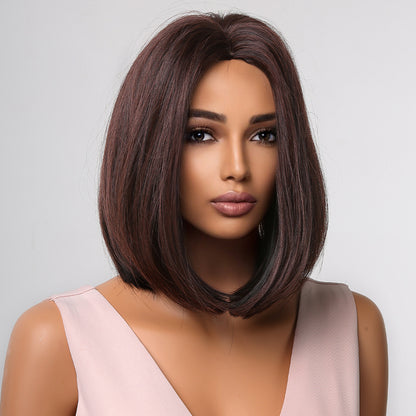 Delivery From US | 12 inch Dark Brown Bob Wigs for Women MA2009-1