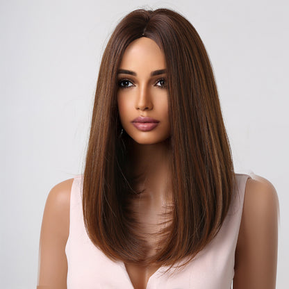 Delivery From US | 18 inch Short Brown Bob Wigs for Women MA2016-1