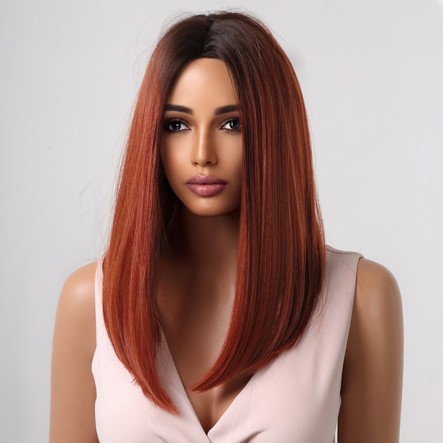 Delivery From US | 18 inch Short Red Bob Wigs for Women MA2016-2