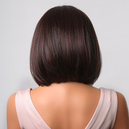 Delivery From US | 12 inch Dark Brown Bob Wigs for Women MA2009-1