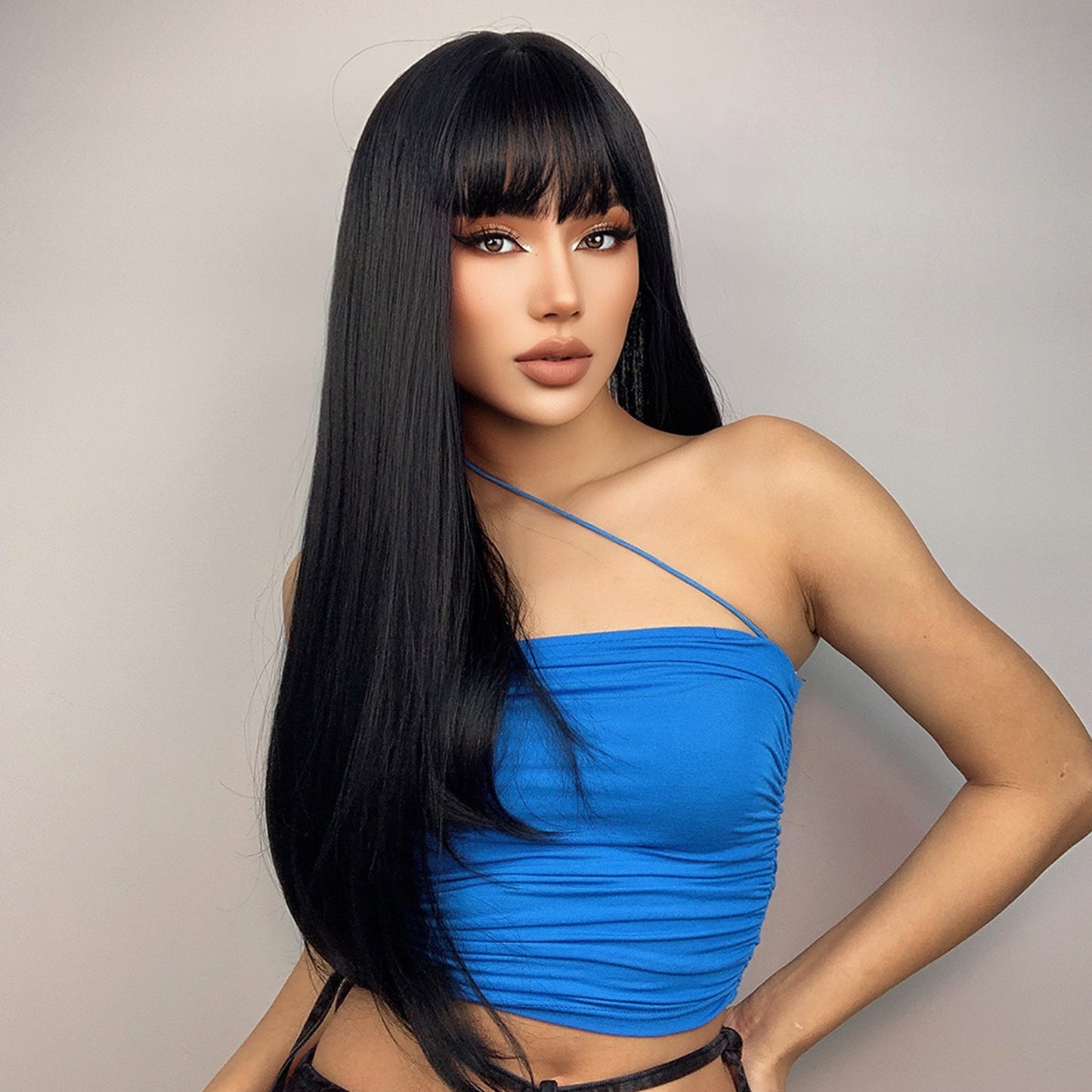 24 Inch Long Straight Wigs for Women LC257-1