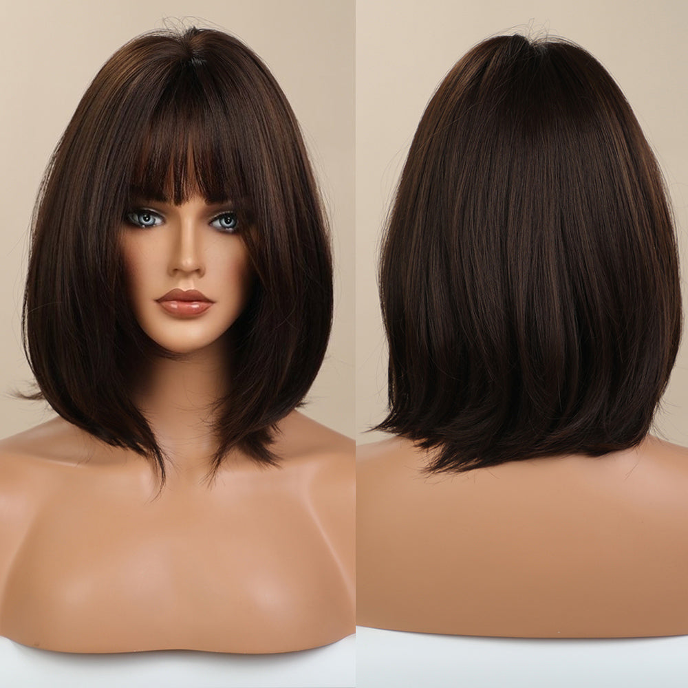 14 inches Natural crul short Fashion Wig LC8002