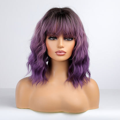 Delivery From US | 12 inches Natural wave  Long Fashion Wig  LC8062