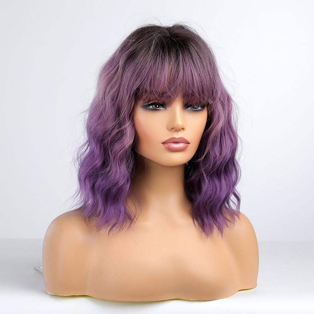 Delivery From US | 12 inches Natural wave  Long Fashion Wig  LC8062