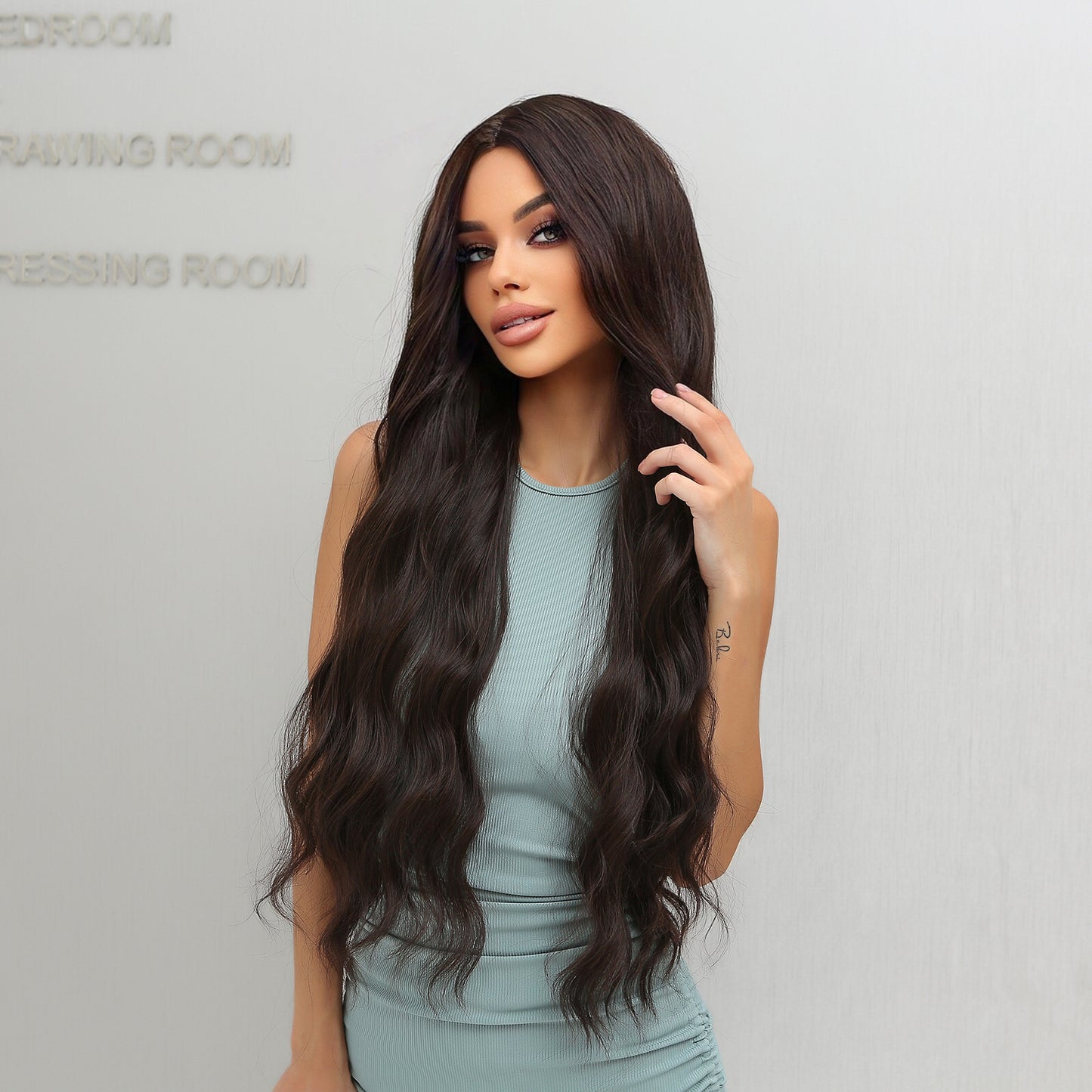 28 inches Wavy long Fashion Wig LC5036