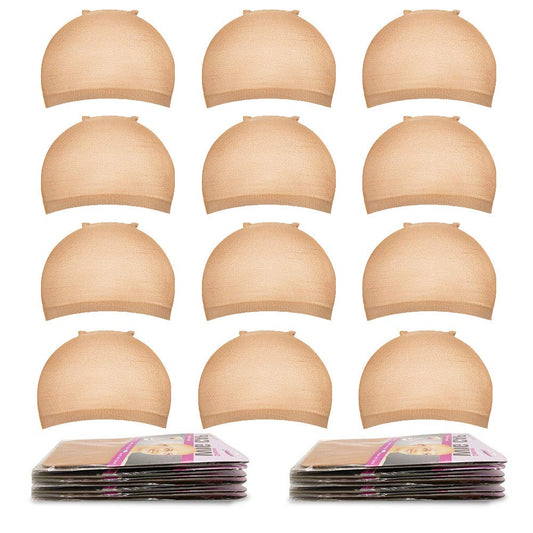 4pcs Stretchy Nylon Wig Caps Stocking Caps For Wigs