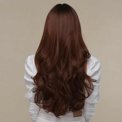 26inches The ombre brown long wave hair for women LC8074-2