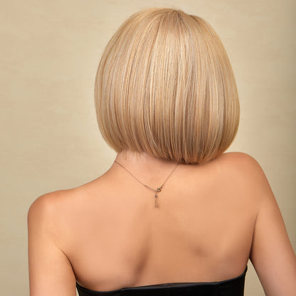 12 inches  Natural  short Fashion Wig  de125-2