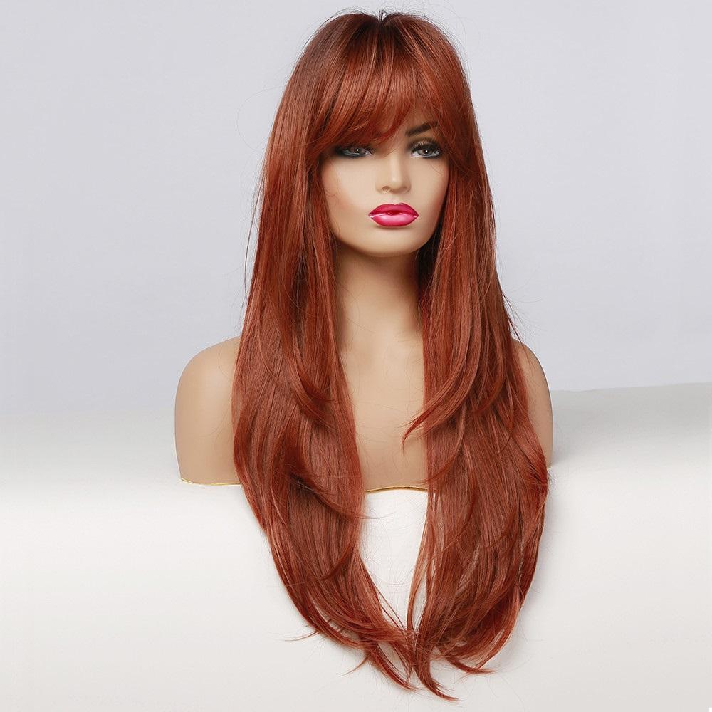 26 inches  Natural wave  Long Fashion Wig  LC015