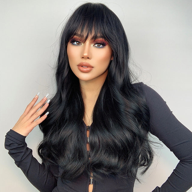 26 inches Natural Wavy Long Fashion Wig LC344