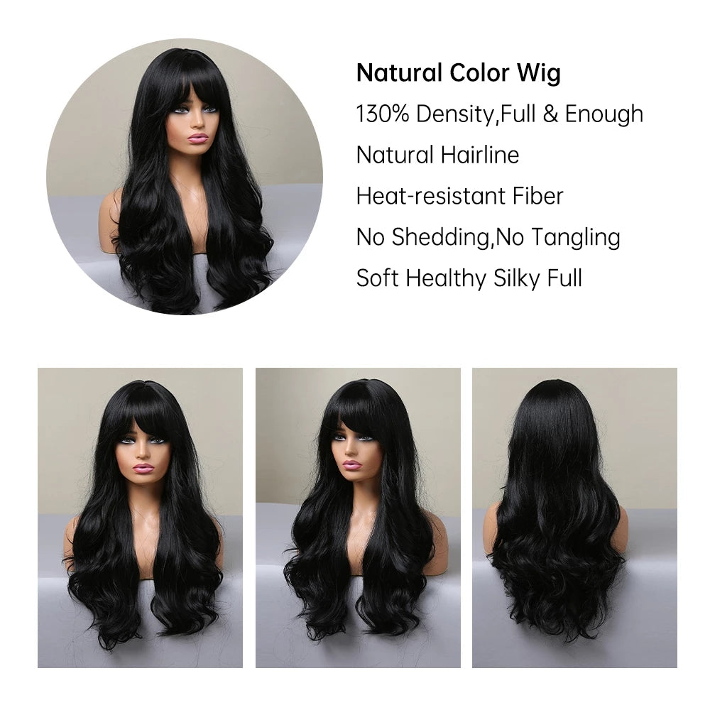 26 inches Natural Wavy Long Fashion Wig LC344