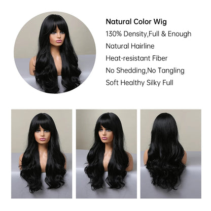 26 inches Natural Wavy Long Fashion Wig LC344