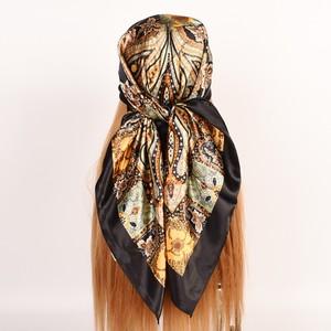 [Gift] 4 Pc Set Large 35 x 35 inches Headband Scarf, Wig Scrarf