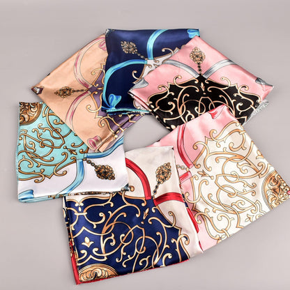 [Gift] 4 Pc Set Large 35 x 35 inches Headband Scarf, Wig Scrarf